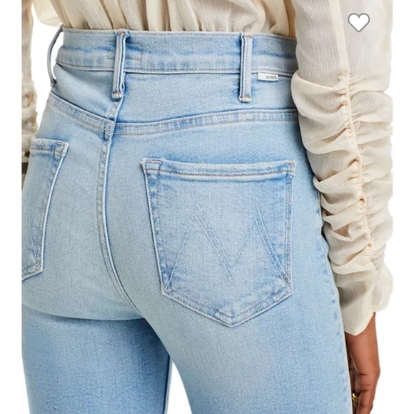 MOTHER The Hustler High Rise Flare Leg Ankle Jeans in California Cruiser Size 26 - Picture 4 of 13